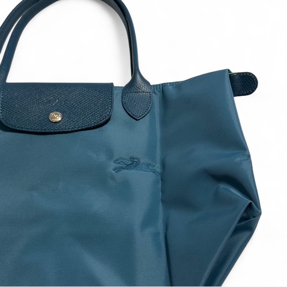 Longchamp Classic Le Pliage M Tote in Shade - Peacock | NWOT - Picture 8 of 8